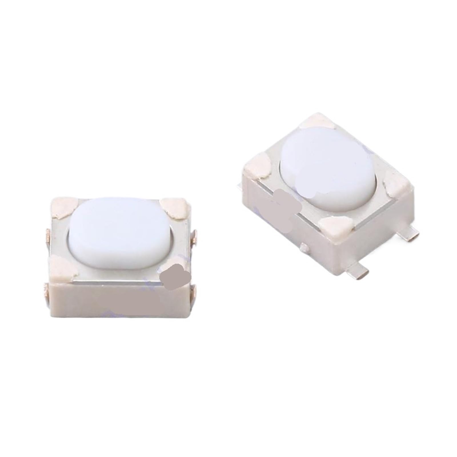 5 microinterruptores de 4 pines con dimensiones de 3,2 mm para soldar en placas de circuito