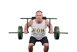Force of Habit Cambered Squat Bar, Standard Black, 1" Diameter