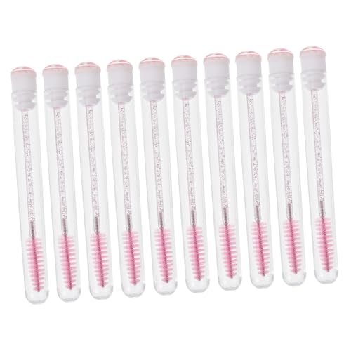 Ipetboom 10pcs Mascara Brushes for Women Portable Eyelash Applicators for Makeup Lightweight and Convenient Eyelash Tools for Fashionable Looks