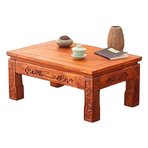 Table basse en forme de baie vitrée pour coin thé et table d'appoint salon
