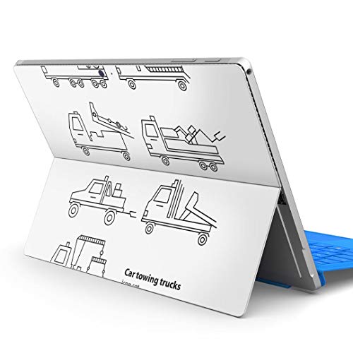 igsticker Surface pro6 pro2017 pro4 p XLV[ T[tFX m[gubN m[gp\R Jo[ P[X tB XebJ[ ANZT[ ی 016128 gbN H  蕨