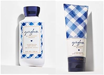 Amazon バスアンドボディワークス ギンガム Gingham ボディローションとボディクリームのセット 並行輸入品 Bath Body Works ボディクリーム 通販