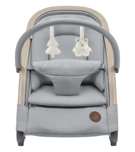 Maxi-Cosi Kori 2-in-1-Babywippe mit Spielzeugbogen, 0-15kg, Classic Beige – Ansicht 4