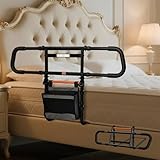 NIMOOD C5 Barriere de Lit Adulte Pliable et Réglable - Barriere de Lit Support pour Perso...