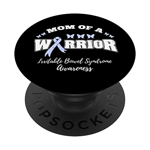 Mom Of A Warrior Irritable Bowel Syndrome PopSockets Swappable PopGrip