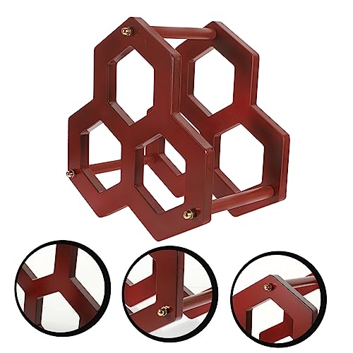 Soporte para Botellas de Vino de Madera Maciza Europea miniatura 2