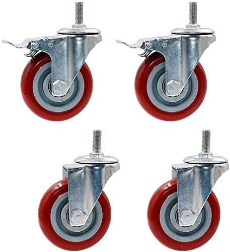 Roulette pivotante robuste pour déplacer vos grands meubles de maison et remorque de garage