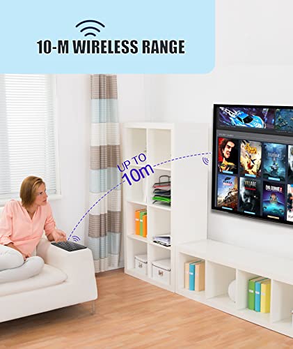 Baken Portable Bluetooth Keyboard, Universal Wireless Keyboard, Usb Rechargeable Bluetooth Keyboard, Ultra Slim Keyboard Compatible For Windows, Ios, Android（Black） #TOP3