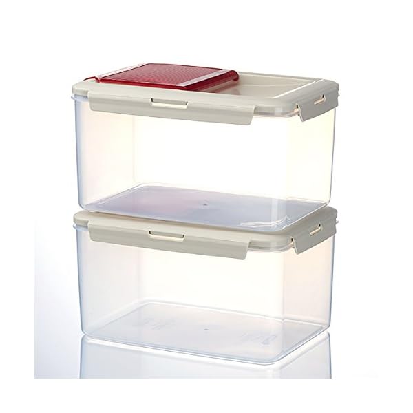 Komax Biokips Extra Large Food Containers, 20lb Food Storage Bins with