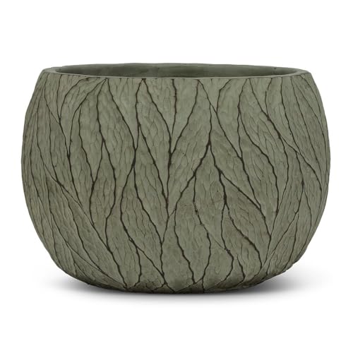 212 Main 7.5 in. Deep Leaf Planter Sage - Large