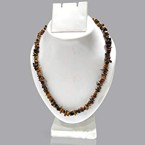 Image of Reiki Crystal Products Certified Natural Crystal Stone Chip Mala Necklace Collection for Men & Women, Reiki Energized Gemstone Jewellery for Meditation, Yoga, Spiritual Styling & Everyday Wear, Multiple Stone Variants