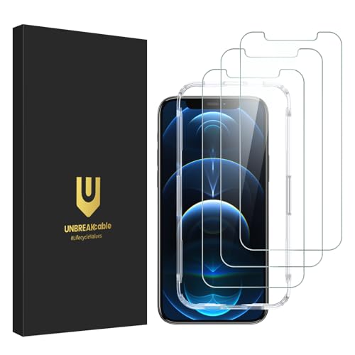 Protection écran iPhone 12 incassable dureté 9H en verre trempé anti bulles UNBREAKcable