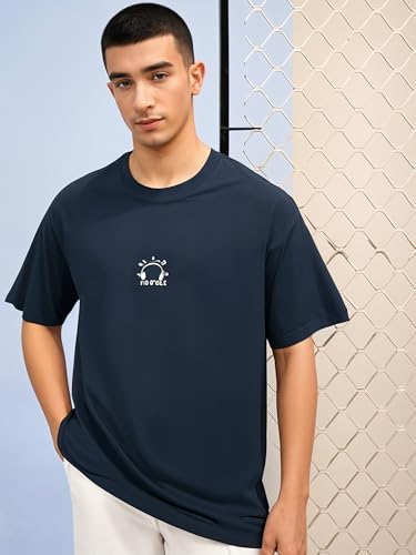Image of Mack Jonney Oversized | Loose Fit | Half Sleeves 100% Cotton Round Neck Printed T-Shirt for Men-MACK208