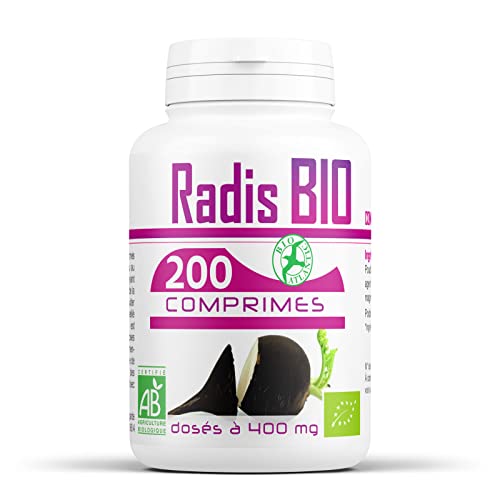 Radis Noir Bio - 400 mg - 200 comprimés Cover