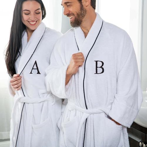Superior Cotton Unisex Bathrobe, Soft and Absorbent Robe For Men And Women, Bathroom Accessories, Home Essentials.2