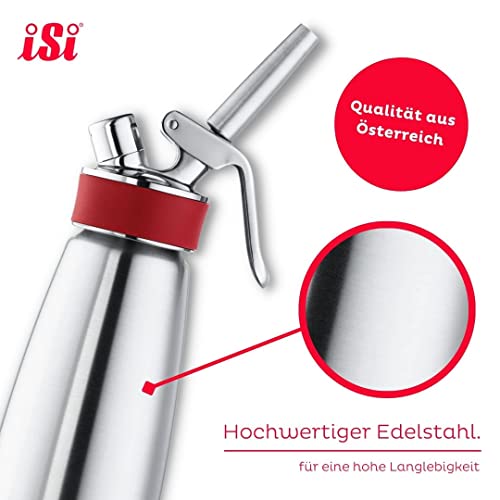 Sahnespender iSi 250 ml Gourmet Whip Plus für vielseitige Anwendungen