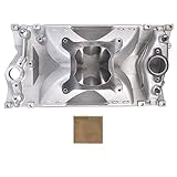 GELUOXI PC2033 52033 Vortec Single Plane High Rise Intake Manifold Replacement for Chevy SBC 350 3000-7500+ RPM