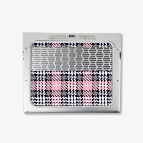 Image of MightySkins Skin Compatible with Alienware X14 R2 (2023) Full Wrap Kit - Pink Plaid | Protective, Durable, and Unique Vinyl Decal wrap Cover | Easy to Apply & Change Styles | Made in The USA
