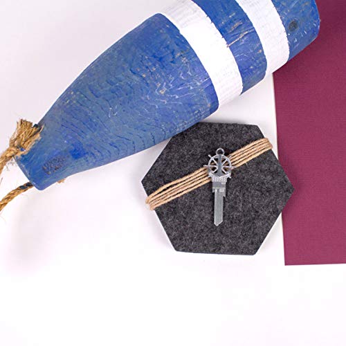 Lucky Line Forged Key Shapes, Skeleton Key - House Key Blank, KW1/11, 1 Key (B303K)