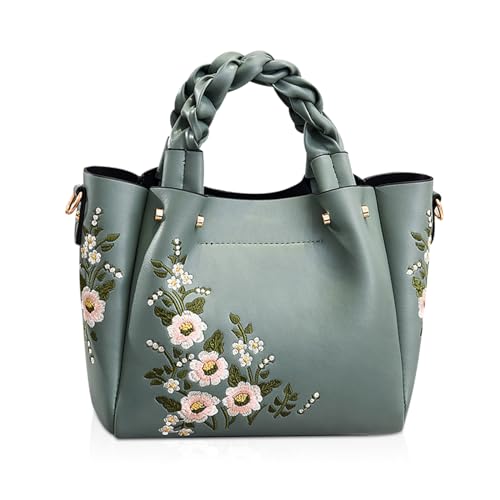 Materiale: le nostre borse da donna sono cucite con cura. Usa comodo tessuto in pelle sintetica PU. Dotato di accessori di fascia alta, cerniere in metallo e fibbie pendenti, lisce e non sbiadiscono. Eccellente fodera in poliestere, morbida, confortevole e resistente.