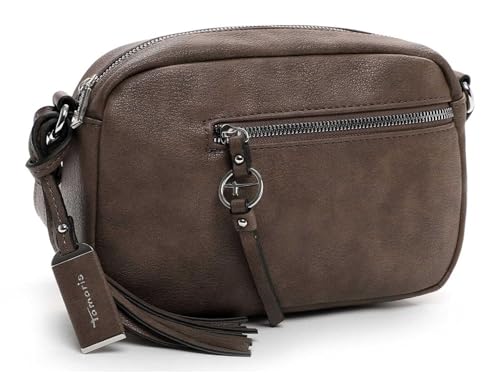 Bolso bandolera Tamaris Nele de color mud marrón; un bolso cómodo y versátil estilo crossbody 2