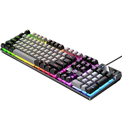 Clavier mécanique gaming Plug and Play pour éliminer les latences et les pannes d'eau