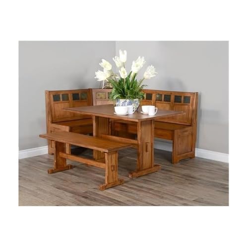 Pemberly-Row-Farmhouse-Wood-Kitchen-Corner-Breakfast-Dining-Nook-Set-with-Hidden-Storage-in-Rustic-Oak Pemberly Row Farmhouse Wood Kitchen Corner Breakfast Dining Nook Set with Hidden Storage in Rustic Oak
