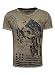 Produktbild KEY LARGO Herren MT Indian Skull T-Shirt, Military-Green, L