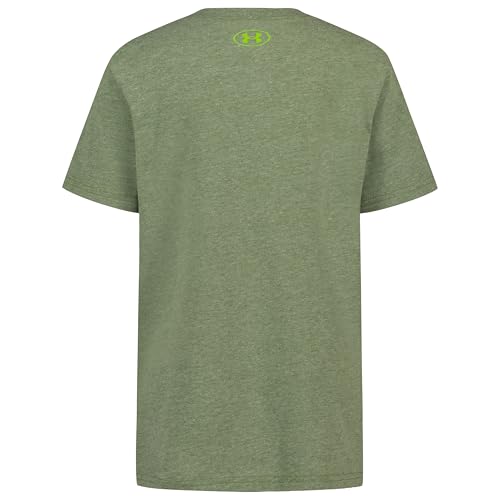 Image of Under Armour Boys' Short Sleeve Graphic T-Shirt, Soft & Comfortable, Outdoor Collection