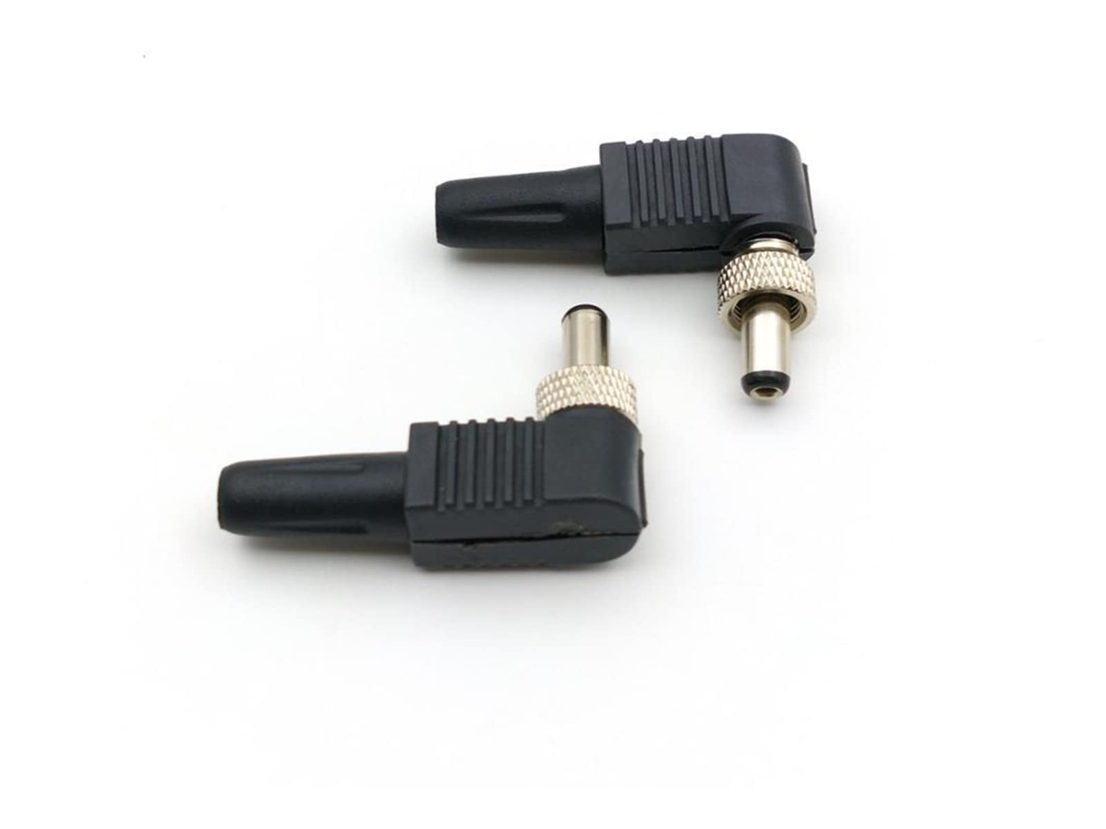 20 stücke Tischgerät 5,5mm x 2,5mm DC Power Right Winkel-Plug-Panel-Mount-Anschluss