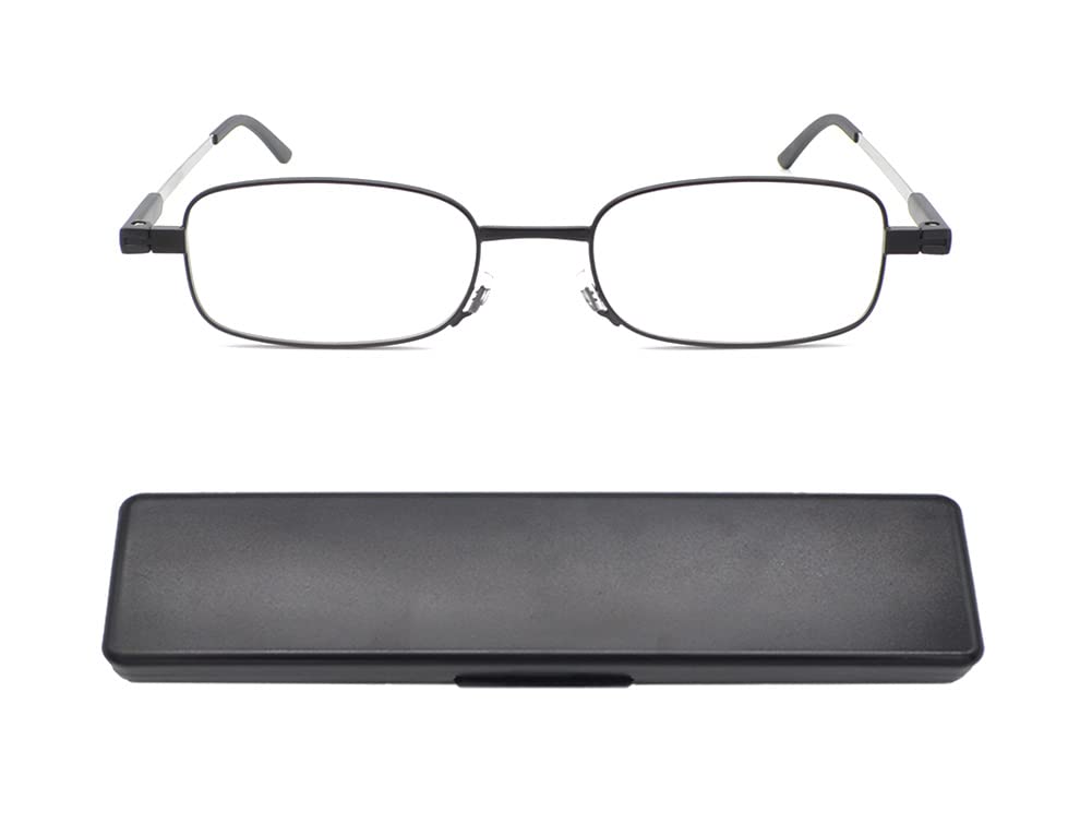 Mcoorn Gafas de Lectura Delgadas Ligeras, Portatiles Anti Luz Azul para Mujer Hombre