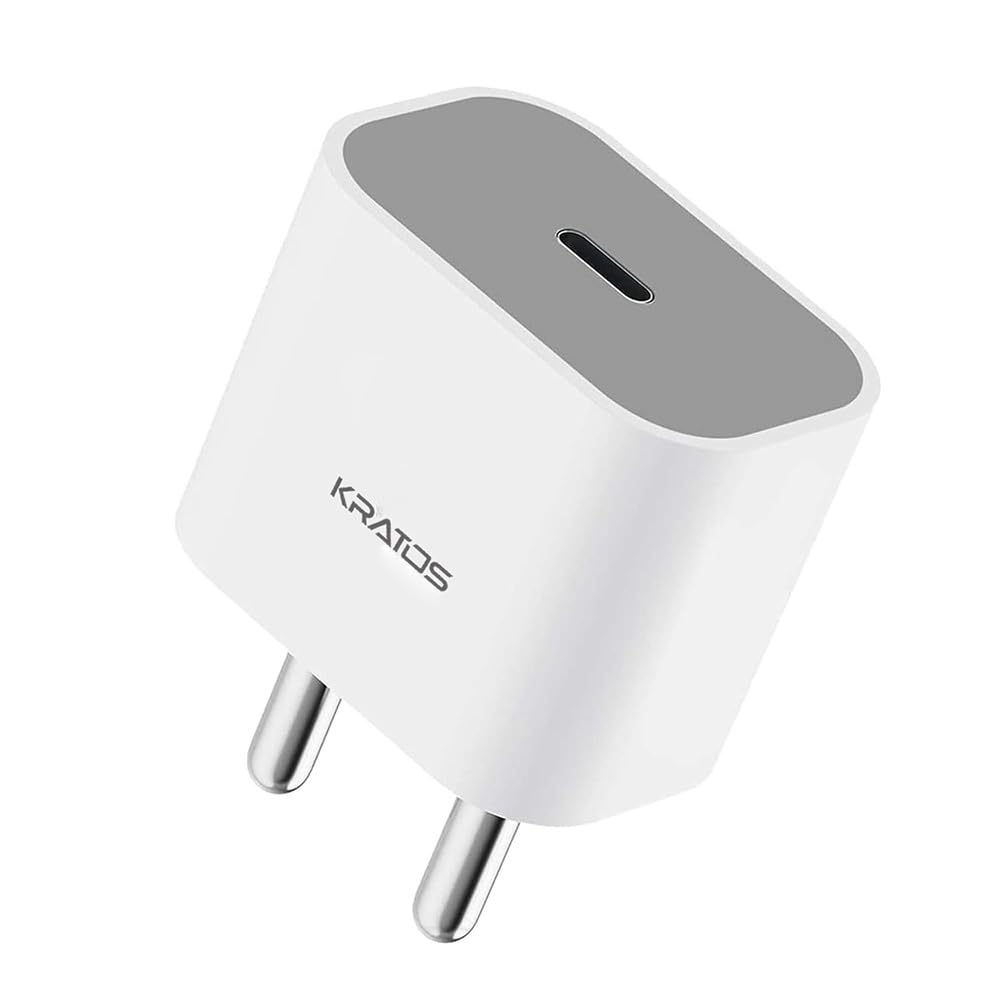 Kratos Power PQ1 45 W Charger Adapter, Dual Port (USB + Type C), Supports PD Charging via Type C Port, Compatible with Smartphones, Tablets & Smartwatch, Fast Charger Type c,White — Amazon image 17
