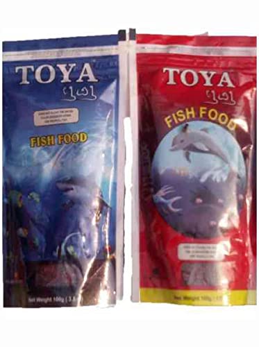 (india pet shop) Toya Fish Food 100g X 2=200g | Pack of 2 | (B09JP6XKTS) Amazon Price History, Amazon Price Tracker