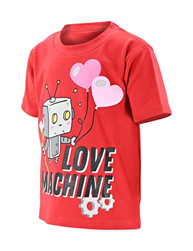 Image of Boys Short Sleeve Funny Graphic Tees for Toddler to Big Kid