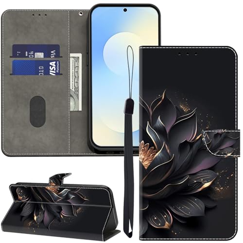 Étui Moto G Power 5G 2025 ALILANG en cuir PU rabat magnétique lotus violet