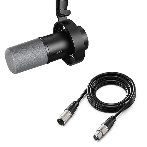 Amazon.com: FIFINE Dynamic Microphone with XLR Cable Bundle, XLR