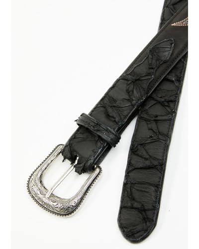 Cody James Men's Exotic Pirarucu Billet Belt - CJAHO24BT22-BLK 422