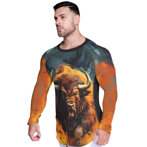 Print 3D Never Fade Compression Shirt Gift On Birthday, Mens Rash Guard Long Sleeve4