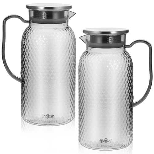 MUCKLILY �v�����h�����N�s�b�`���[ 1.8L 2�Z�b�g �W�t���ȒP���\ ����ɂ������_���~�j�}���ȃf�U�C�� �p�[�e�B�[��ƒ�p�̈����e��ɍœK �ė��p�\