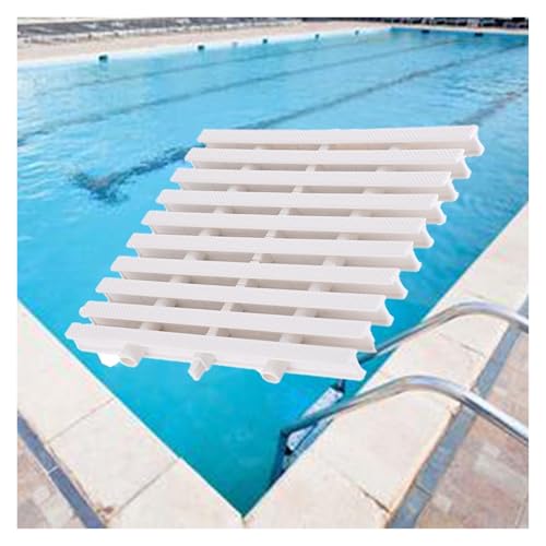 Grille de drainage extérieure clipsable et modulable pour trop-plein