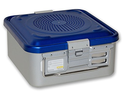GiMa 37031 Container Standard 285 x 280 x H 135 mm, 2 Filter, Perf.,