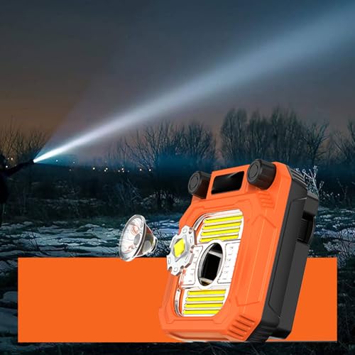Lampe de camping rechargeable 3200 mAh et lanterne pliable à écran LCD - 5
