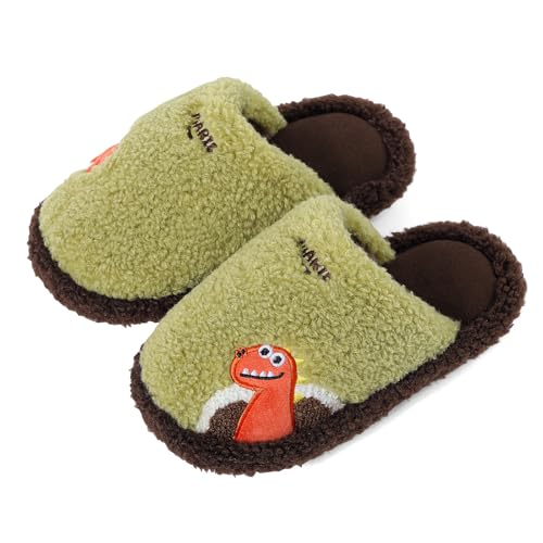 KAKU NANU Kinder Hausschuhe Mädchen Warme Plüsch Pantoffeln...