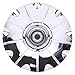 MOTOKU 4 Pcs Chrome Wheel Rim Center Hub Cap Cover for Chrysler 300 2007-2010 with 18x7 Chrome Clad Wheels