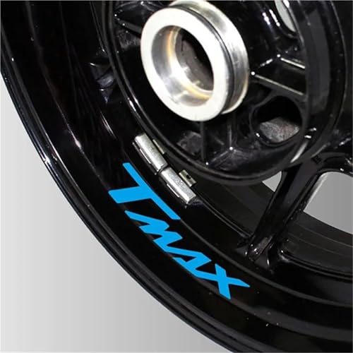Autocollants jantes moto Yamaha TMAX pour résoudre le manque de visibilité