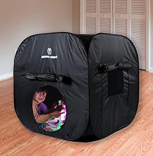 Amagenius Sensory Bubble Sensory Den Premium Pop-up Black-Out Tent. Portable for SEN, Autism, ASD and ADHD with Travel Bag. Home Sensory Tent