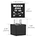 Weasch 4 Pack JD1912 Car Relay, 12V 40A, 4 Pin SPST, Automotive Switches and Starters, Waterproof Relay for Boat Tractor Truck Motorcycle (4)