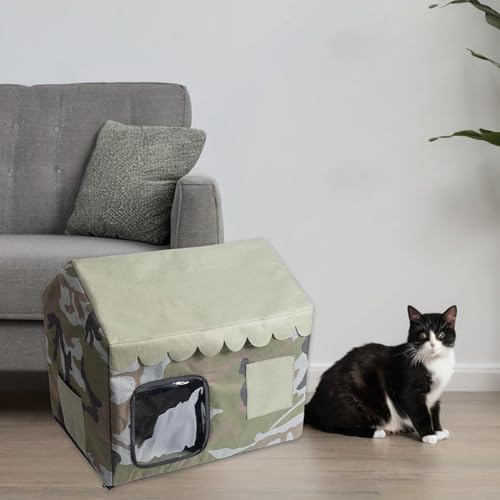 Abri estival pour chats idéal pour balcon terrasse et jardin - 4