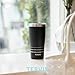 Tervis Traveler DC Comics - Batman - Gotham Gold Triple Walled Insulated Tumbler Travel Cup Keeps Drinks Cold & Hot, 20oz, Stainless Steel