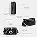 Coach Quilted Pillow Leather Tabby Wristlet with Chain, Crystal